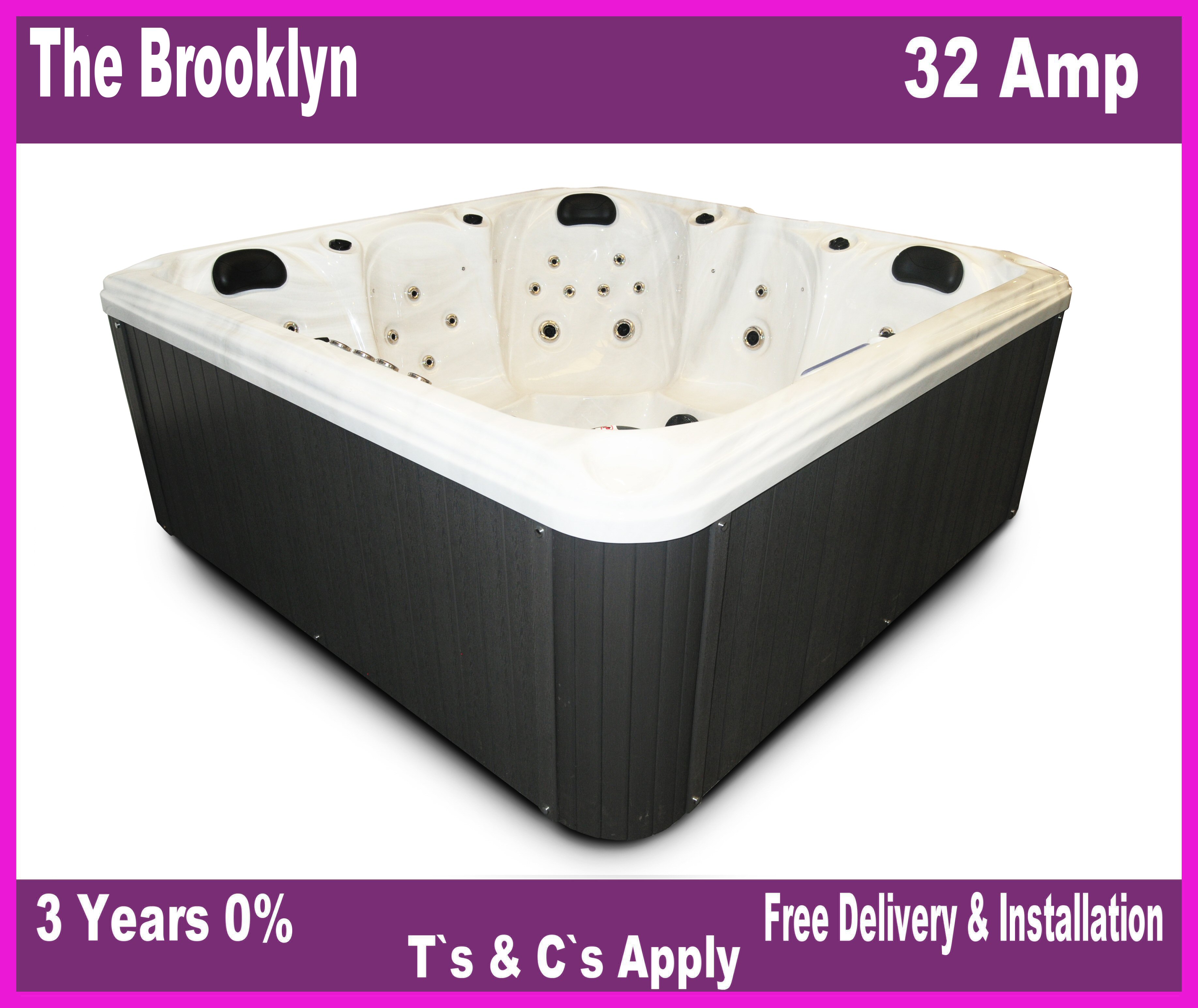The Brooklyn-5 Adults/2 Lounger